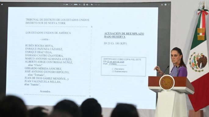 “SI NO HAY NADA, NO HAY NADA QUE TEMER”: SHEINBAUM A ROCHA MOYA