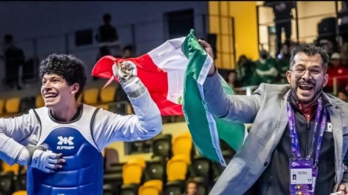 Gana oro México en campeonato mundial juvenil de tae kwon do