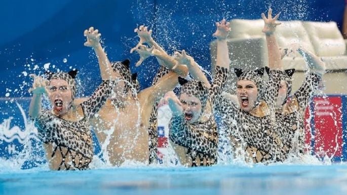 Culmina México con seis de oro en Panamericano de natación artística