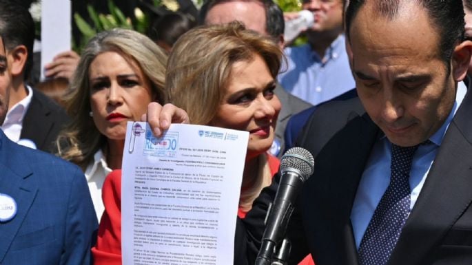 COMPARECE MARU CAMPOS ANTE FGR PERO RECHAZA RENDIR SU DECLARACIÓN