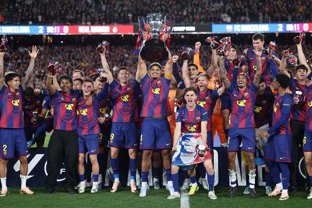 Logra Barcelona su segundo título de liga consecutivo
