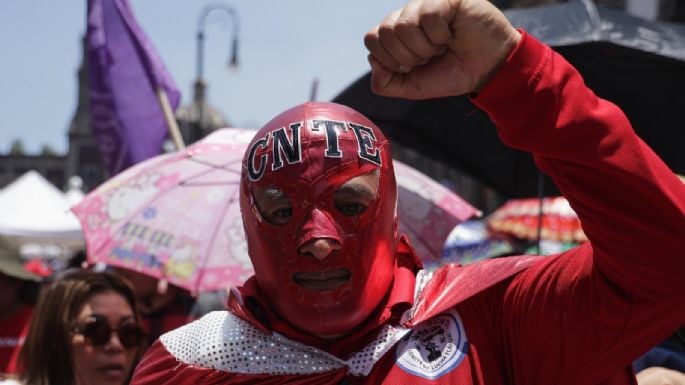 ACUERDA CNTE INICIAR HUELGA NACIONAL INDEFINIDA A DÍAS DE INICIAR EL MUNDIAL DE FUT