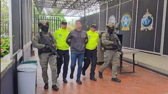 Detienen en Colombia a sujeto ligado al Cártel de Sinaloa