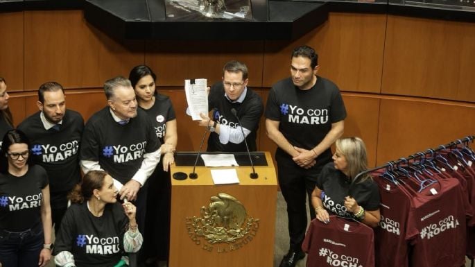 RETAN SENADORES DEL PAN A SUS HOMÓLOGOS DE MORENA A PONERSE CAMISETA “YO CON ROCHA” RETAN SENADORES DEL PAN A SUS HOMÓLOGOS DE MORENA A PONERSE CAMISETA “YO CON ROCHA”