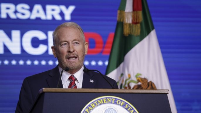LLAMA EMBAJADOR DE ESTADOS UNIDOS EN MÉXICO A NO POLITIZAR LA SEGURIDAD