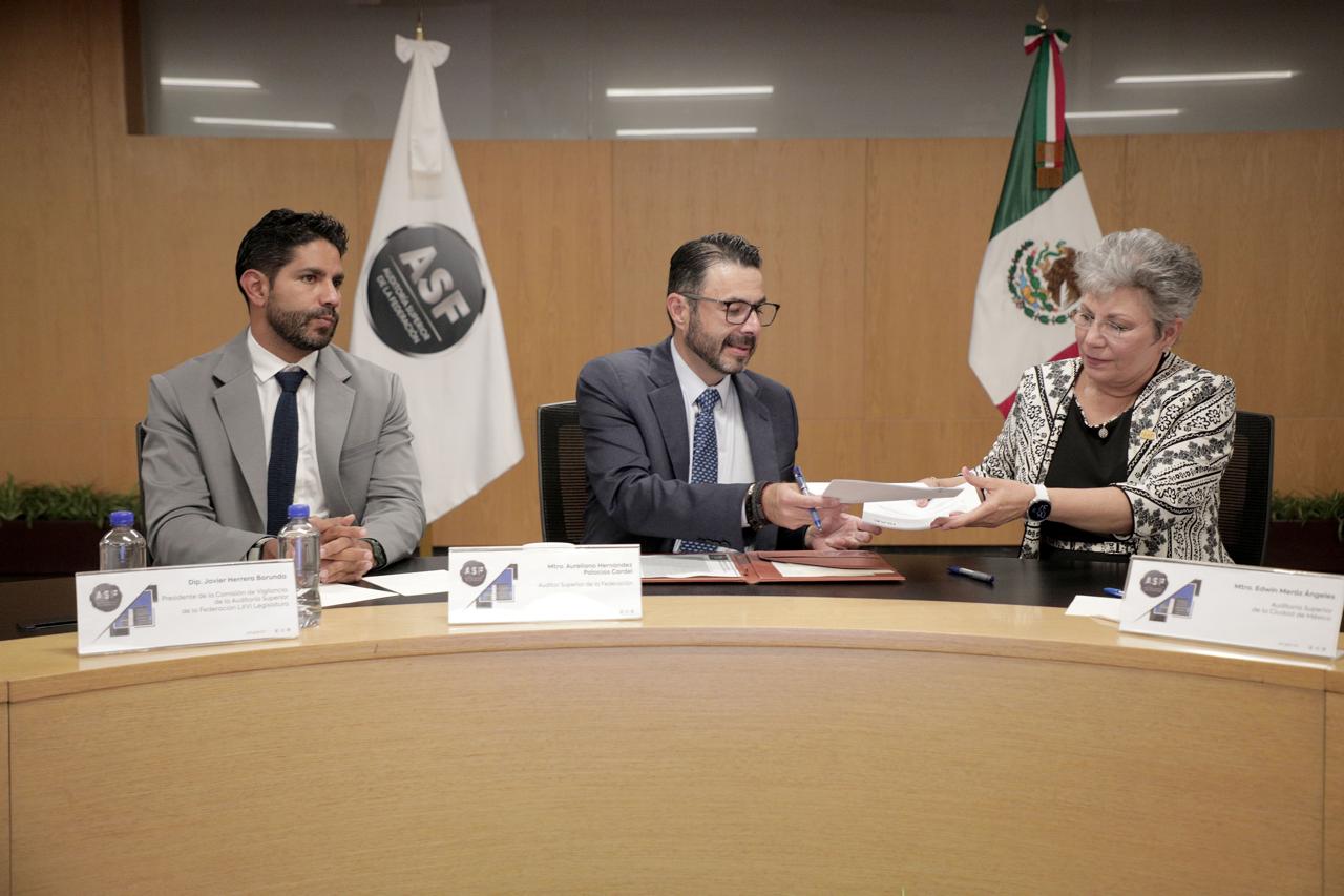 FIRMA CONVENIO ISAF PARA FORTALECER FISCALIZACIÓN DE RECURSOS FEDERALES
