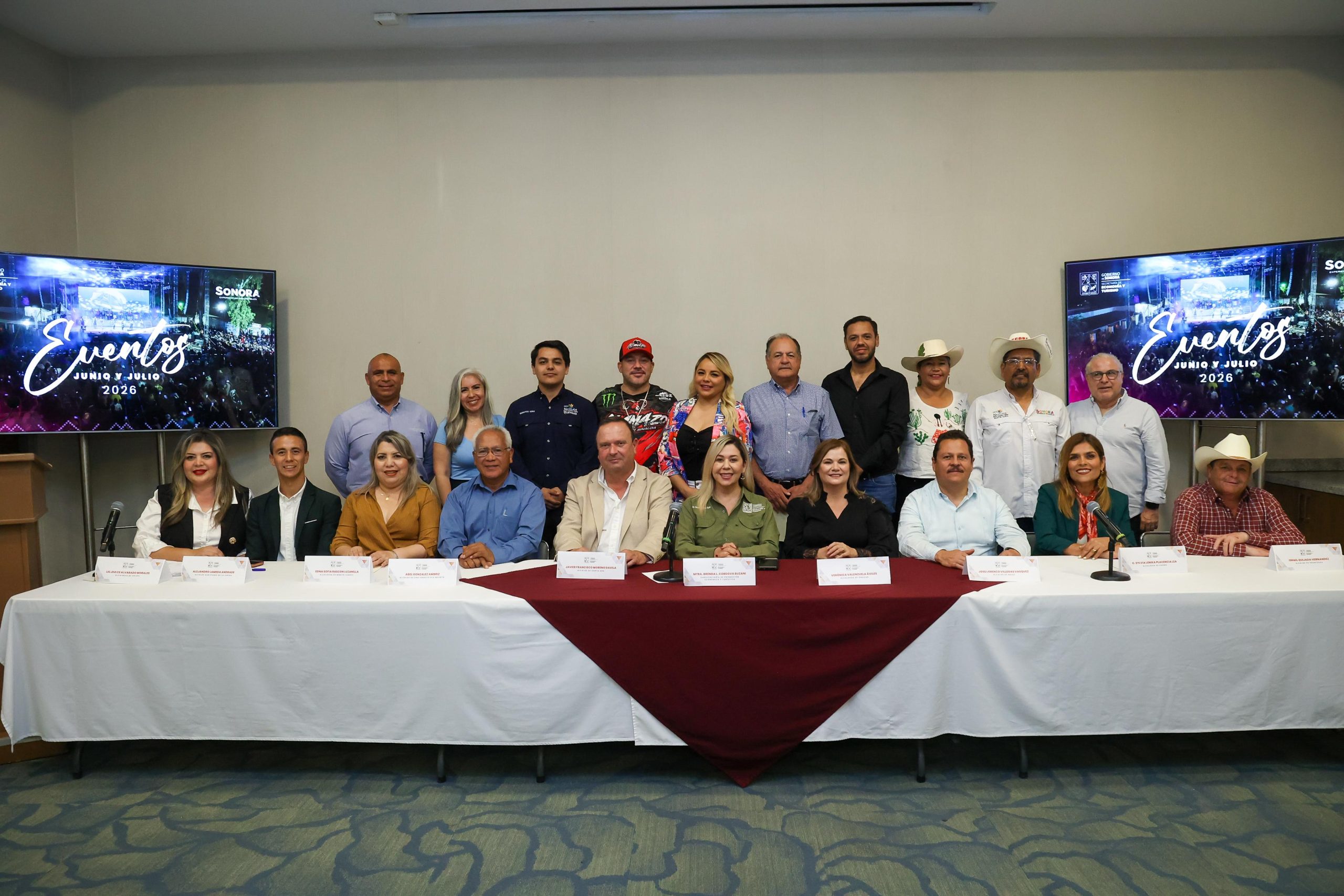 Presentan cartelera de eventos turísticos para Sonora