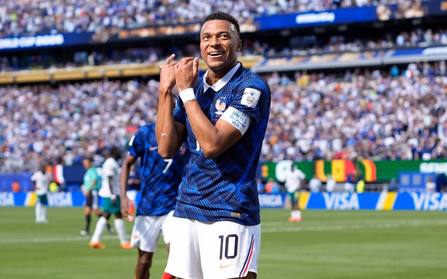 Se convierte Mbappé en tercer mejor goleador en mundiales Se convierte Mbappé en tercer mejor goleador en mundiales