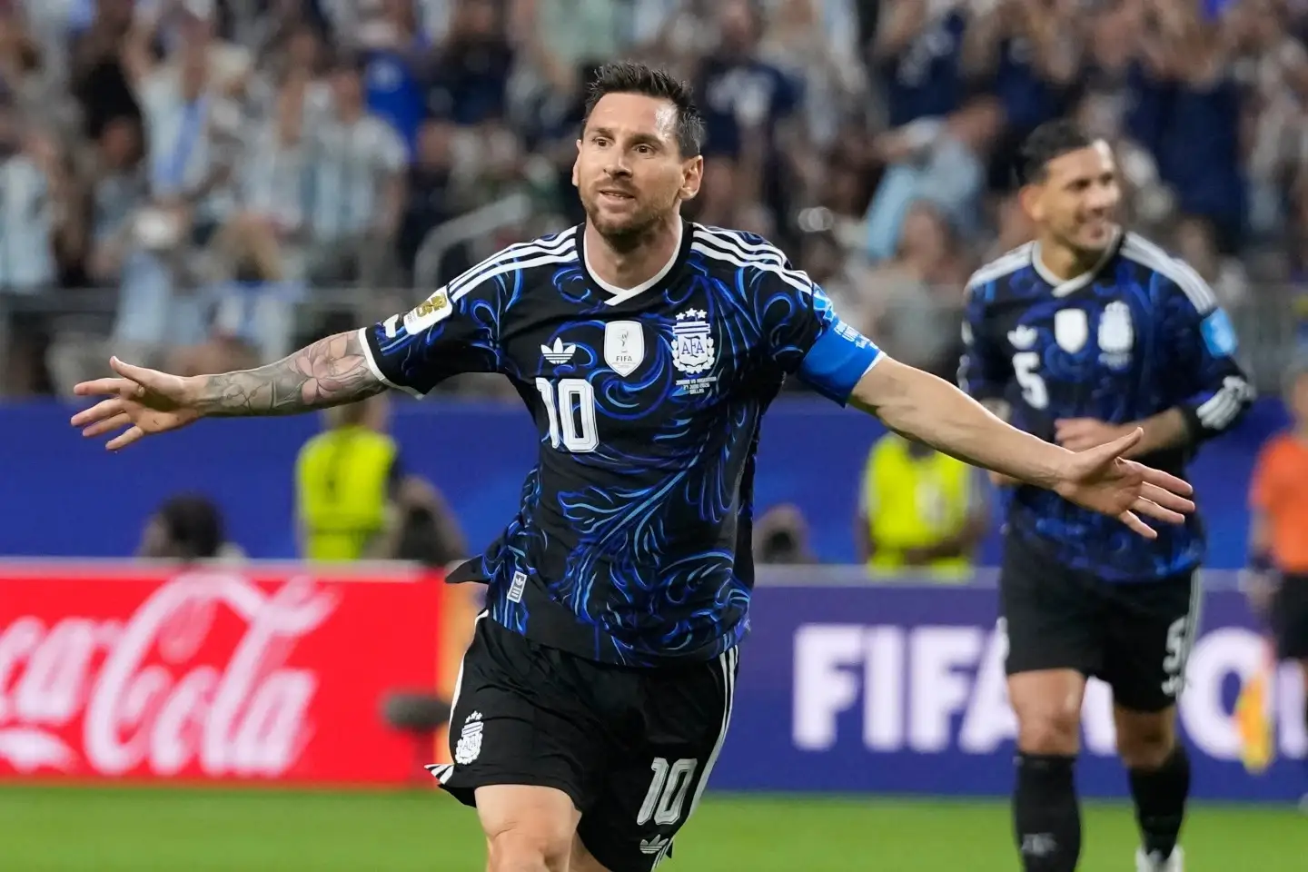 Anota Messi su gol 19 en mundiales