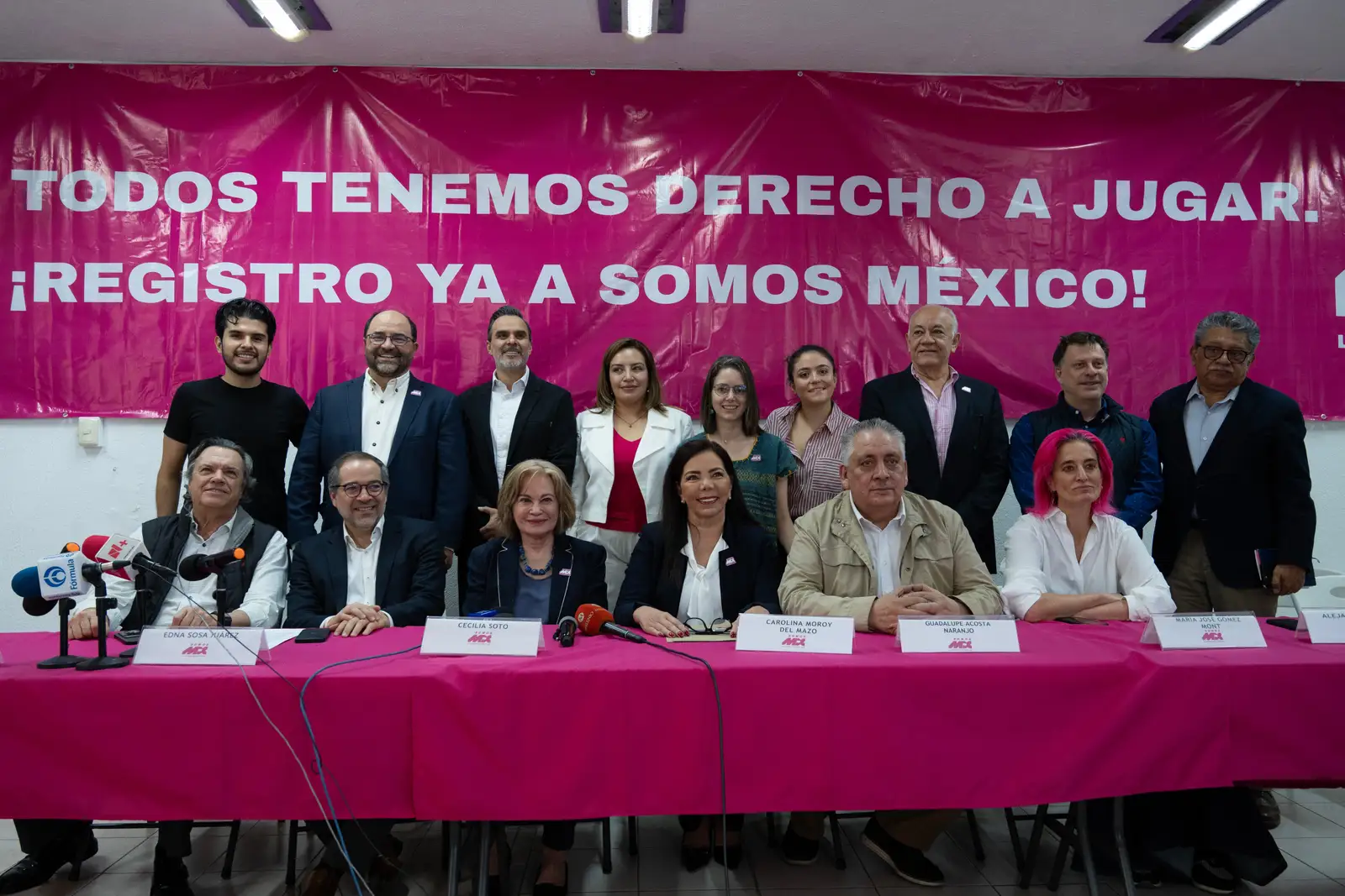 OTORGA INE VISTO BUENO A DOS NUEVOS PARTIDOS EN MÉXICO: SOMOS MÉXICO Y PAZ