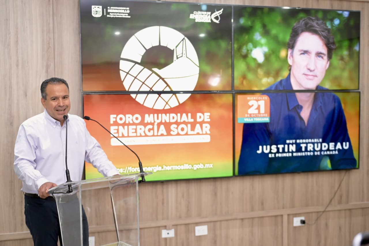 ANUNCIAN QUINTA EDICIÓN DEL FORO MUNDIAL DE ENERGÍA SOLAR EN HERMOSILLO
