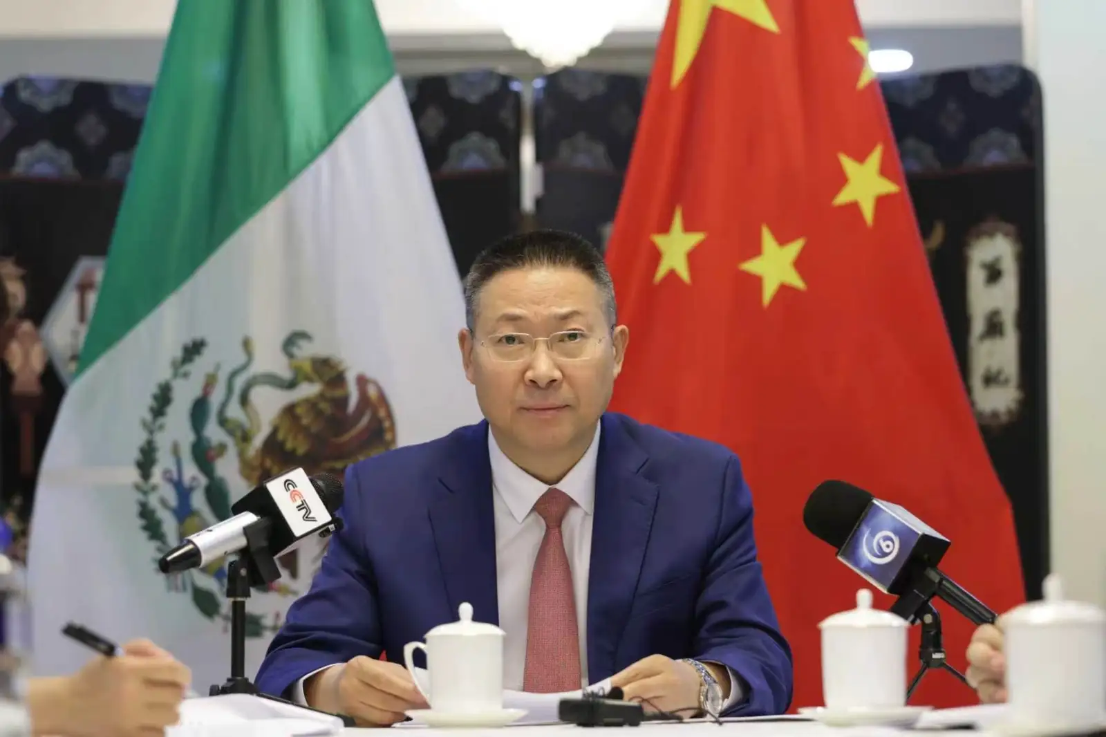 SE FORTALECE RELACIÓN COMERCIAL CON MÉXICO: EMBAJADOR CHINO