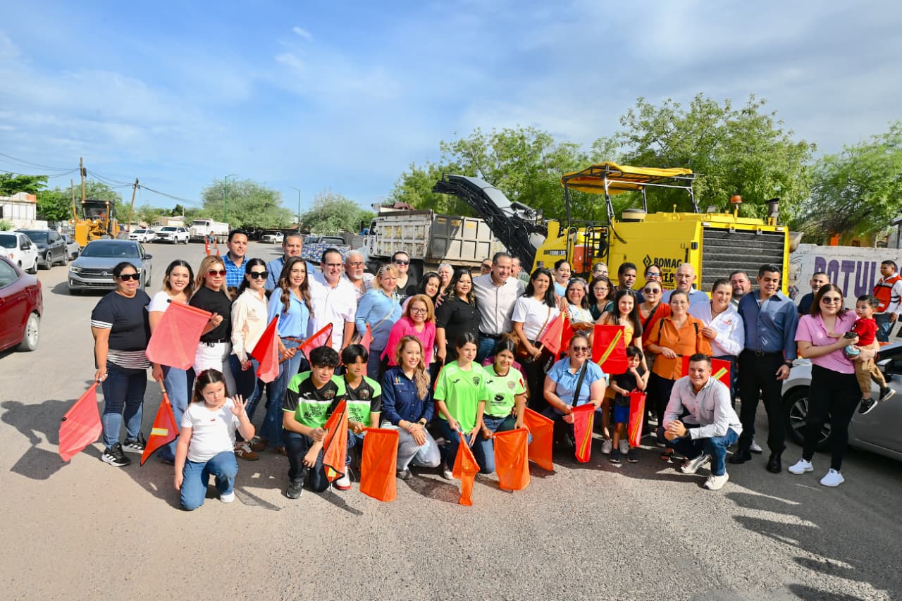 Inversión millonaria en pavimentación: Toño Astiazarán Inversión millonaria en pavimentación: Toño Astiazarán