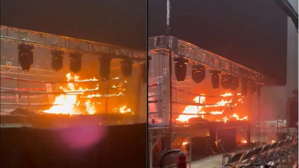 QUEMA GRUPO ARMADO CUADRILÁTERO EN CUM DE HERMOSILLO