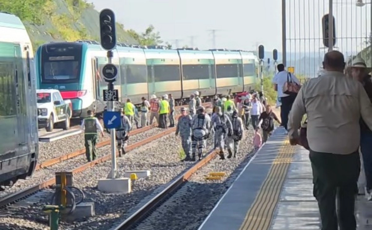 Provoca nuevo susto el tren maya por “percance” Provoca nuevo susto el tren maya por “percance”