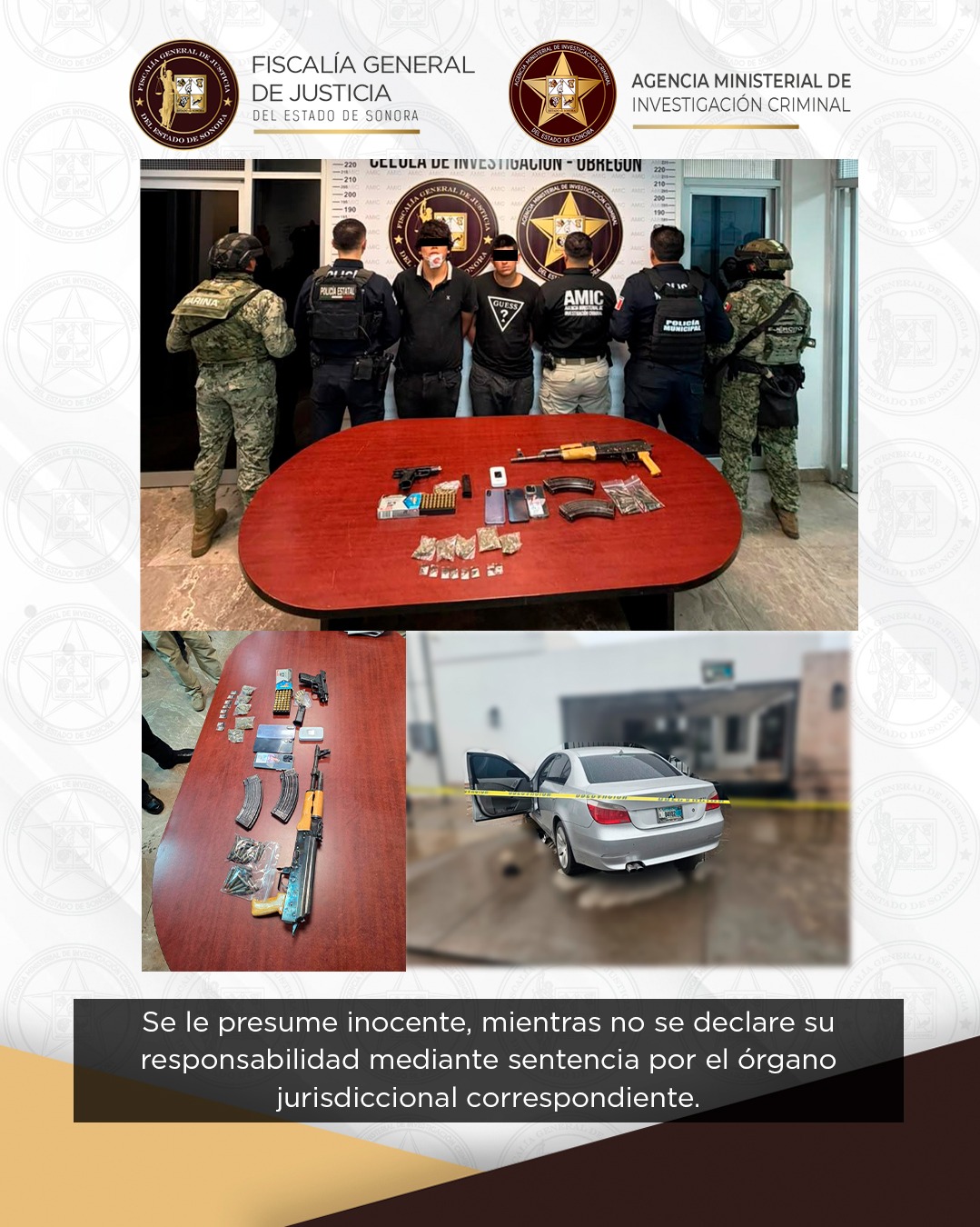 DETIENEN A DOS POR HOMICIDIO DE TAQUERO EN CIUDAD OBREGÓN DETIENEN A DOS POR HOMICIDIO DE TAQUERO EN CIUDAD OBREGÓN
