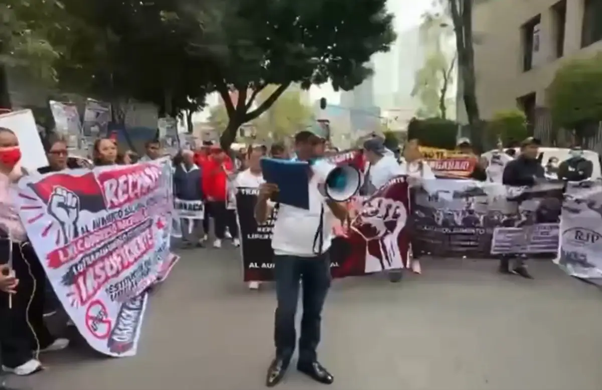 AMENAZAN TRABAJADORES DEL IMSS CON “PARO PARCIAL NACIONAL” EN HOSPITALES
